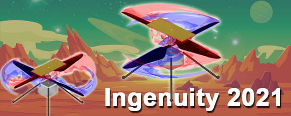 Ingenuity is Taking Off 1 Ingenuity is Taking Off