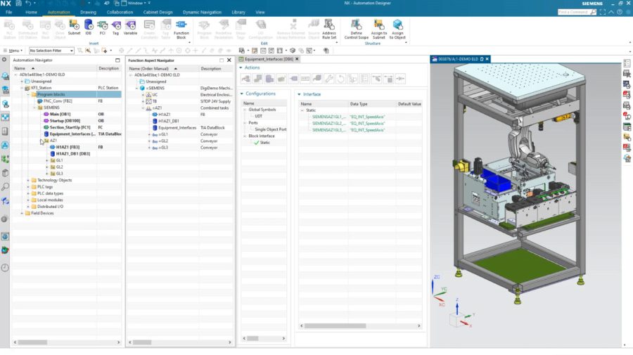 NX Industrial Electrical Design & NX Automation Designer