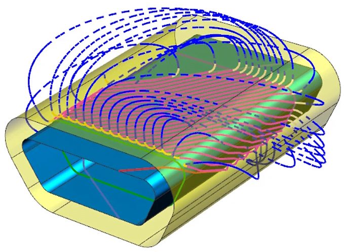 What’s New in NX for Manufacturing (June 2021) 13 Traverse moves far from the part