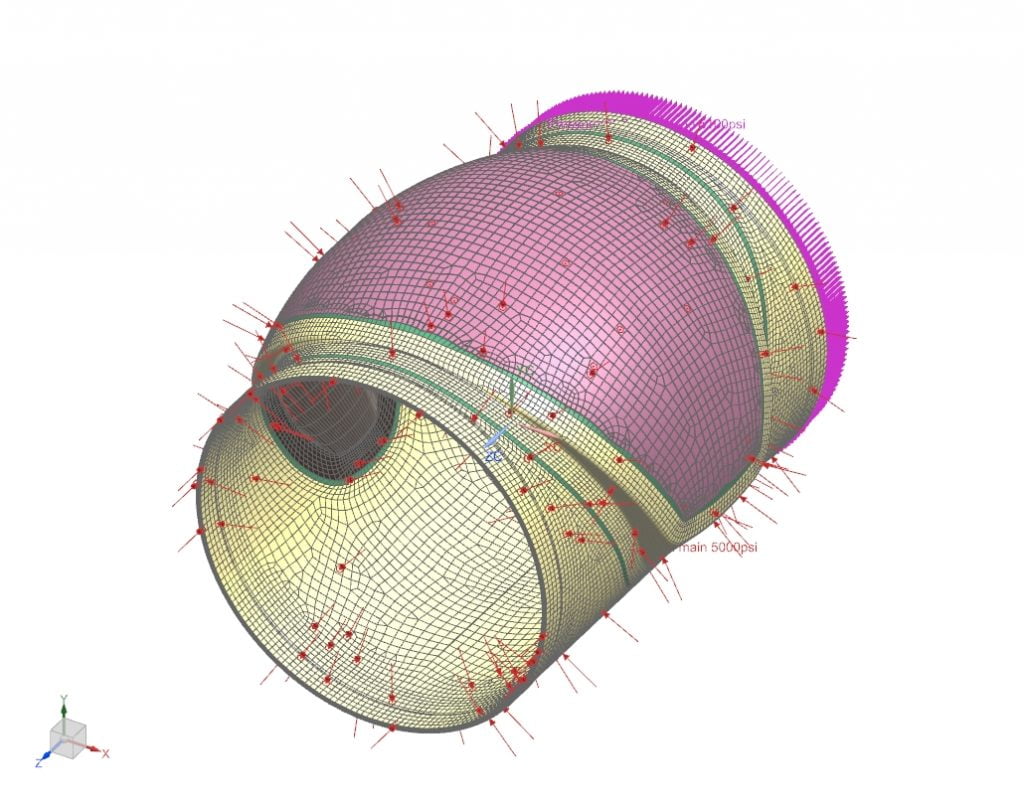 Composite Structures, with Elston Engineering Services 2 Pressures CE BOND