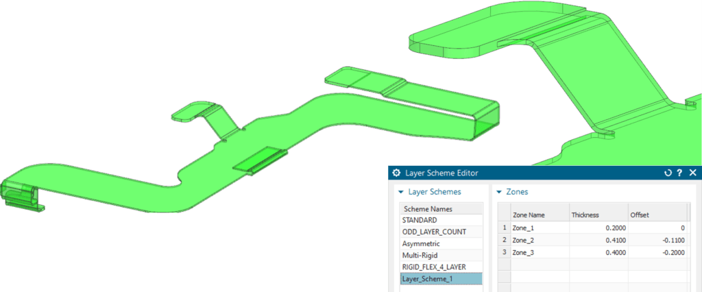 Enhance electronics and mechanical design with NX PCB 2 Conversion of rigid flex designs