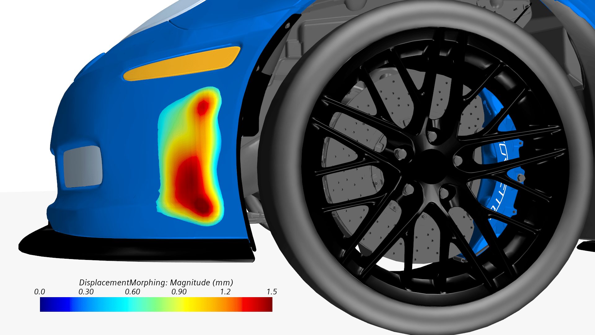 Simcenter STAR-CCM+: Adjoint shape optimization for improved car aerodynamics 12 DR Side wMorph