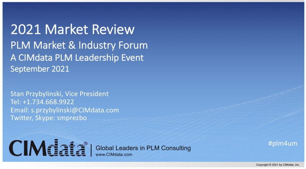 Who is investing in PLM in 2021?