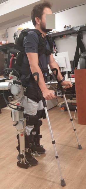 Axosuits takes exoskeletons from sci-fi to medical and industrial markets 2 Axosuits exoskeleton in action