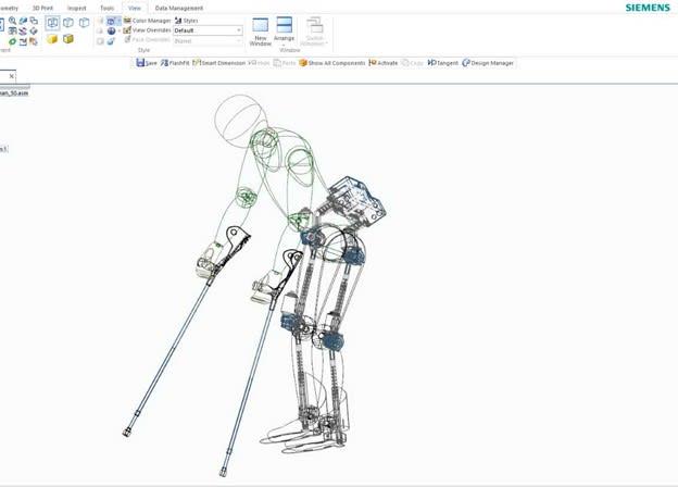 Axosuits takes exoskeletons from sci-fi to medical and industrial markets 5 Axosuits model