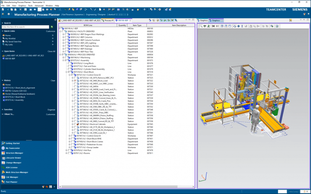 Ford automates factory layout design | Tecnomatix 2 Ford EPriME Teamcenter Line Design
