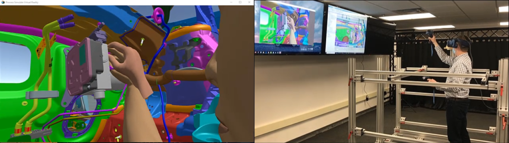 Virtual reality and human simulation at GM | Tecnomatix 6 GM Live Hands