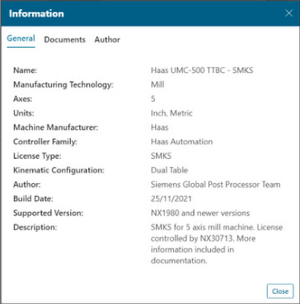 Smart Machine Kit Solutions: new cloud-based processors 3 Documentation of Smart Machine Kit Solutions in NX CAM Post Hub