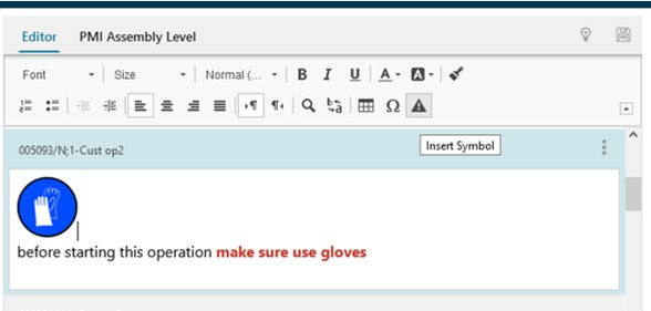 The Latest in Teamcenter Easy Plan 4 easy plan insert symbols