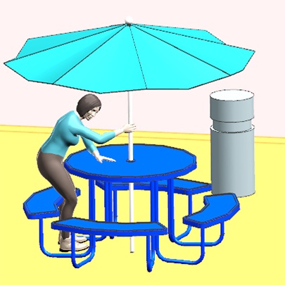 NX Human with Patio