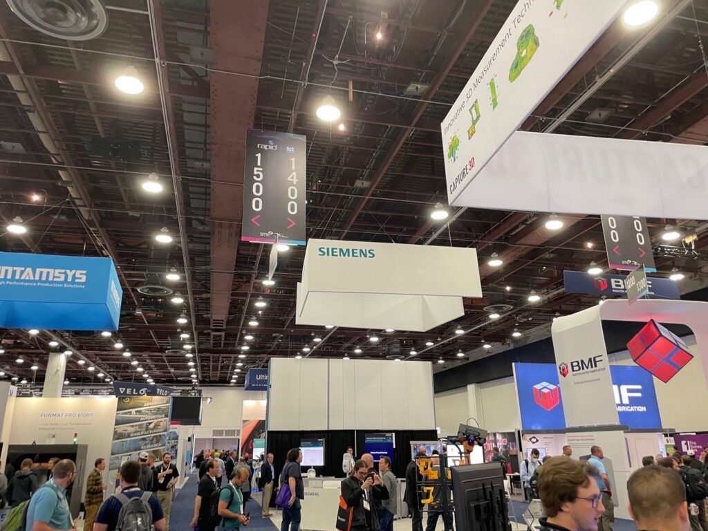 Three Key Takeaways About Cloud Manufacturing 2 Rapid + TCT Siemens Software Booth