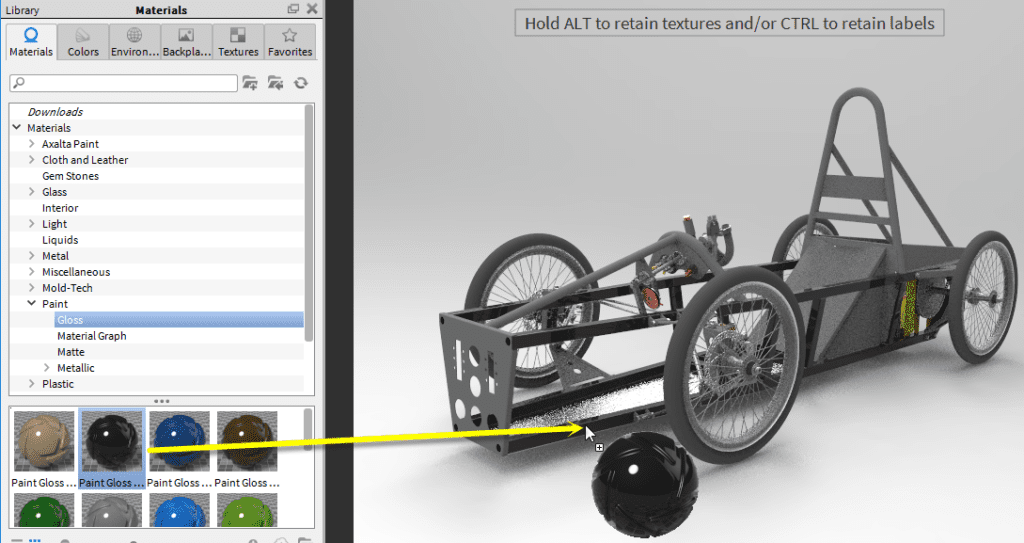 Solid Edge material rendering tips and tricks in Keyshot 2 KeyShot 1