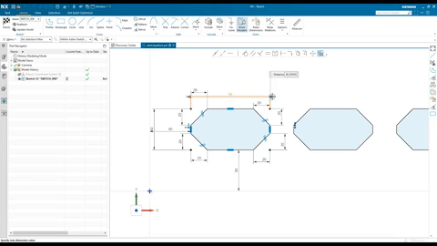 What's New in Siemens NX Summer 2022 4 Sketch Pattern GIF