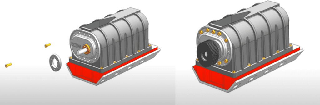 What is new in NX: Animation Designer 5 This image shows the process of animation to showcase assembly instructions