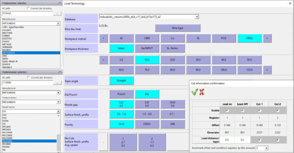 Advanced Wire EDM capabilities in NX CAM - NX Manufacturing 3 Technology database