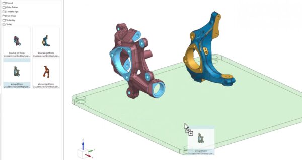 What's New in NX for Manufacturing (December 2022) - NX Manufacturing 8 NX_Additive_Manufacturing_Drag_drop