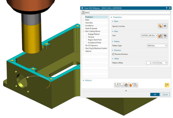 What's New in NX for Manufacturing (December 2022) - NX Manufacturing 6 NX_CAM_AI_Assisted_Programming