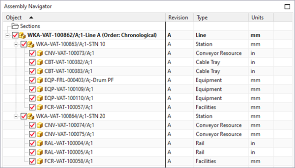 What's New in NX for Manufacturing (December 2022) - NX Manufacturing 18 assembly navigator