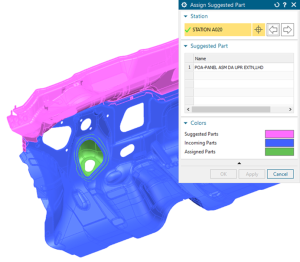 What's New in NX for Manufacturing (December 2022) - NX Manufacturing 15 suggestive part planner