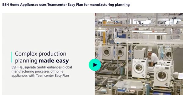 teamcenter easy plan bsh