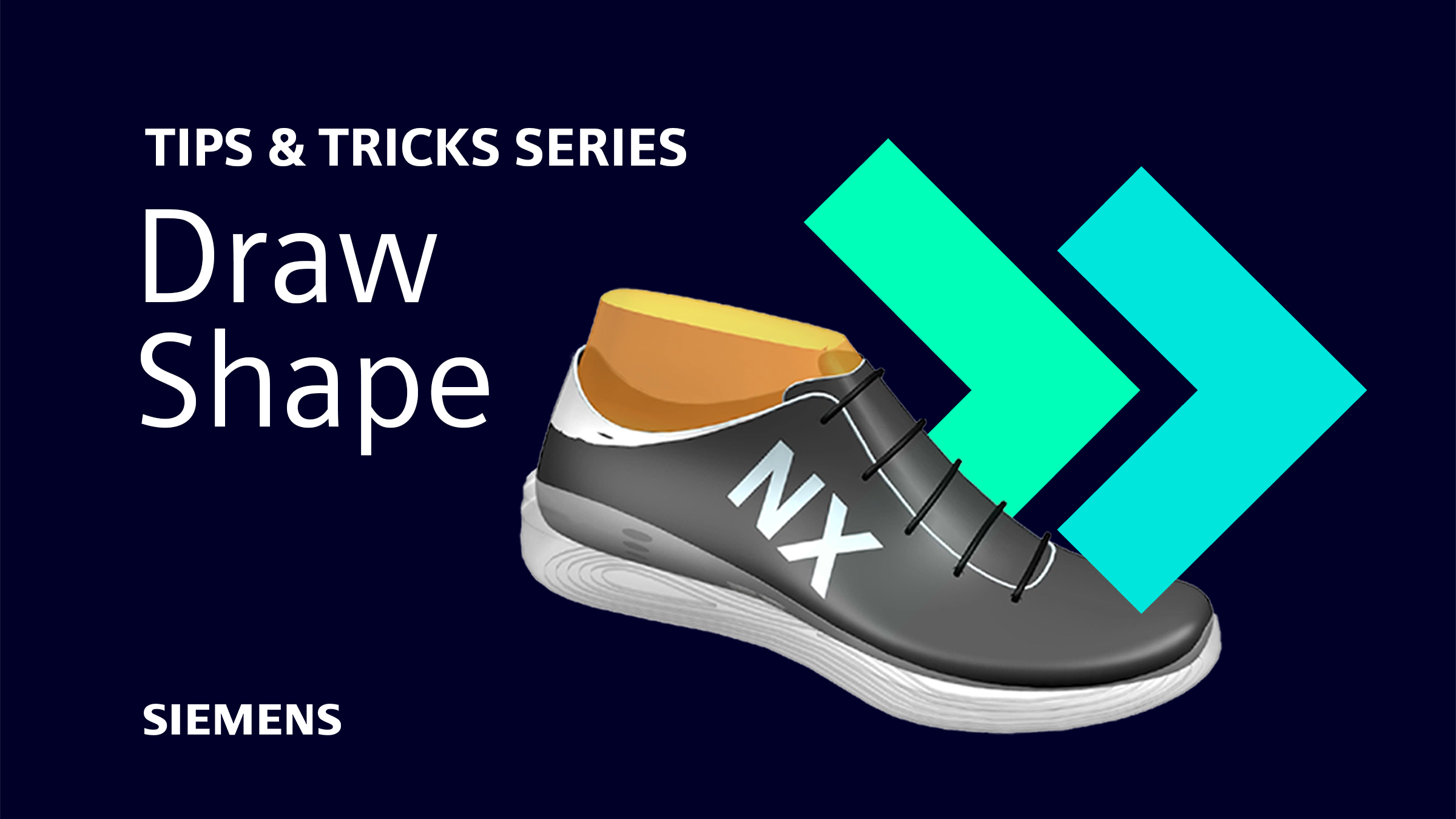 Draw Shape | NX Tips and Tricks | NX Design 2 Main Page