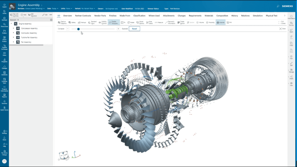 Deliver innovative and successful products with new Teamcenter 14.2 6 4 High performance BOM visualization