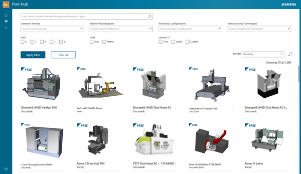 80,000 NX CAM postprocessor downloads – a new milestone for Post Hub - NX Manufacturing 3 ph1