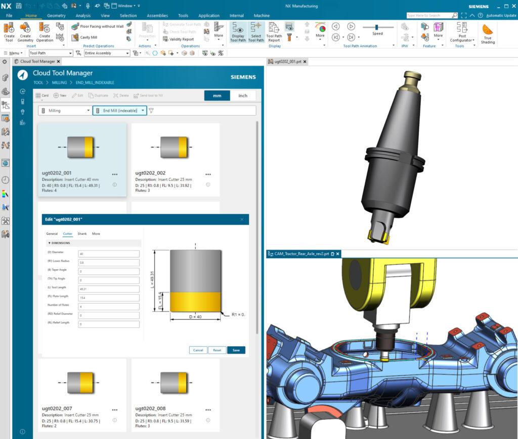 What's New in NX for Manufacturing (June 2023) - NX Manufacturing 2 Cloud Connect Tool Manager
