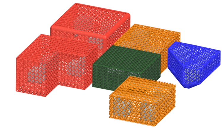 What's New in NX for Manufacturing (June 2023) - NX Manufacturing 10 Sinter boxes_additive manufacturing
