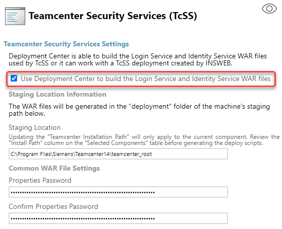TEAMCENTER DEPLOYMENT CENTER Version 14.3 2 TCSS