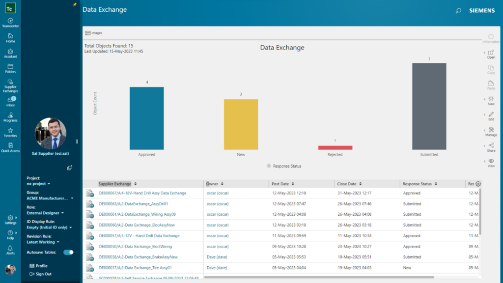 Discover what's new in Teamcenter 14.3! - Teamcenter 8 teamcenter 14.3 supplier connect