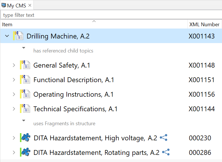 How to easily reuse content in technical publications? | Teamcenter 5 Fragments in structure