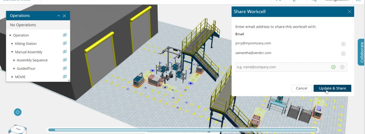 Process Simulate Collaborate: Streamlining Collaboration and Enhancing Efficiency in Robotics Simulation - Tecnomatix 1 PSC2