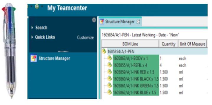 Structure Manager: Trái Tim Của Teamcenter Trong Quản Lý Sản Xuất 1 Structure Manager trong Teamcenter
