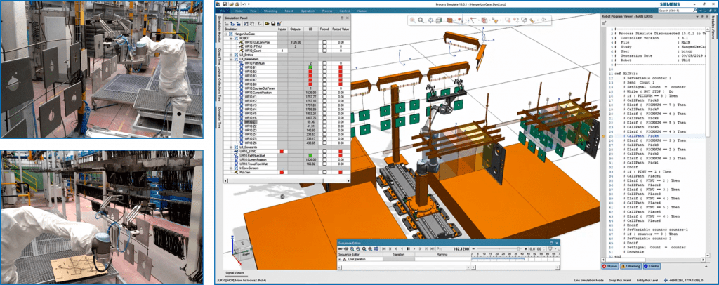 Implementing flexible automation with fully integrated digital manufacturing tools 3 BSH Blog Hanger Line