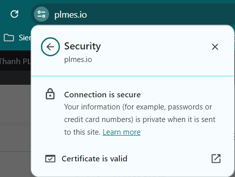 Tăng Cường Bảo Mật cho Teamcenter Active Workspace 2406: Chuyển Đổi Từ HTTP Sang HTTPS 2 Web application có HTTPS