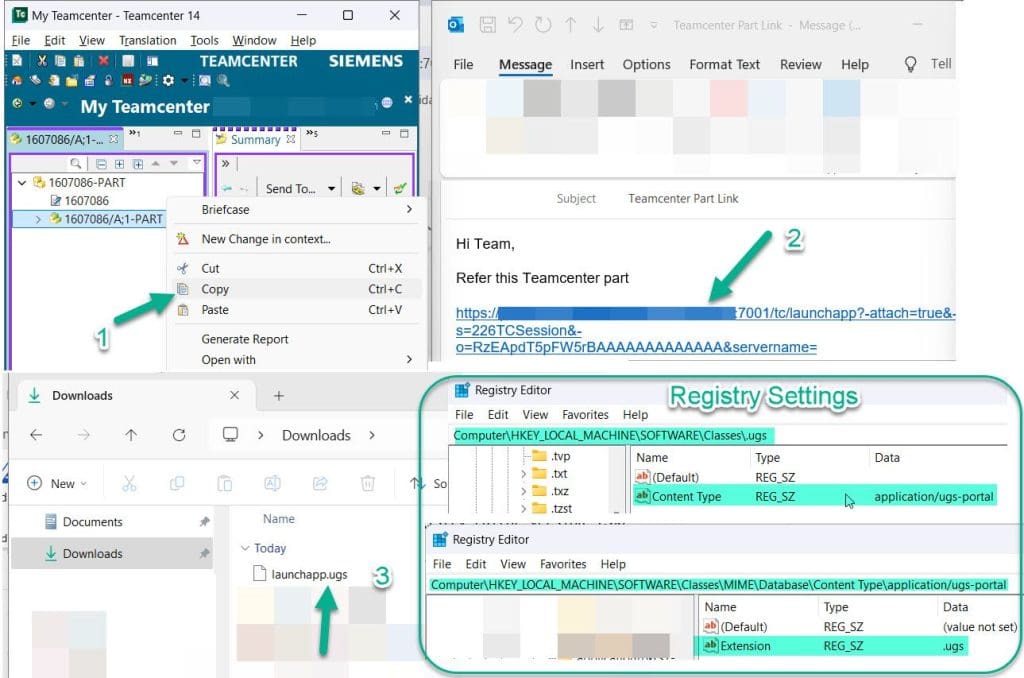 Tạo Liên Kết Siêu Văn Bản Trong Teamcenter: Hướng Dẫn Sao Chép, Dán Và Tải Tệp .ugs 2 Tạo Liên Kết Siêu Văn Bản Trong Teamcenter: Hướng Dẫn Sao Chép, Dán Và Tải Tệp .ugs
