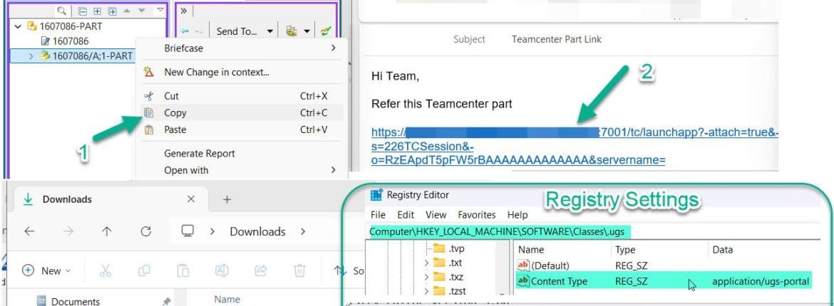 Tạo Liên Kết Siêu Văn Bản Trong Teamcenter: Hướng Dẫn Sao Chép, Dán Và Tải Tệp .ugs 1 Tạo Liên Kết Siêu Văn Bản Trong Teamcenter: Hướng Dẫn Sao Chép, Dán Và Tải Tệp .ugs