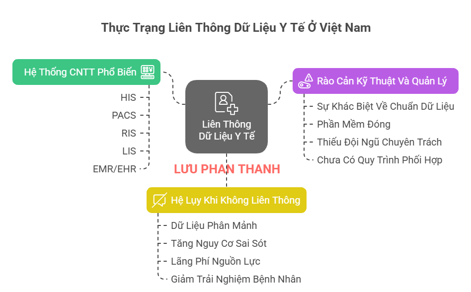 Liên Thông Dữ Liệu Y Tế: Vai Trò Cầu Nối Của Bệnh Viện Trong Kỷ Nguyên Số Hóa 3 Thực Trạng Liên Thông Dữ Liệu Y Tế Ở Việt Nam