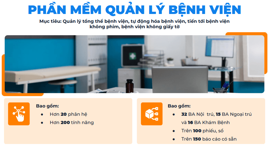 SAVINA HIS – Hệ thống quản lý thông tin bệnh viện