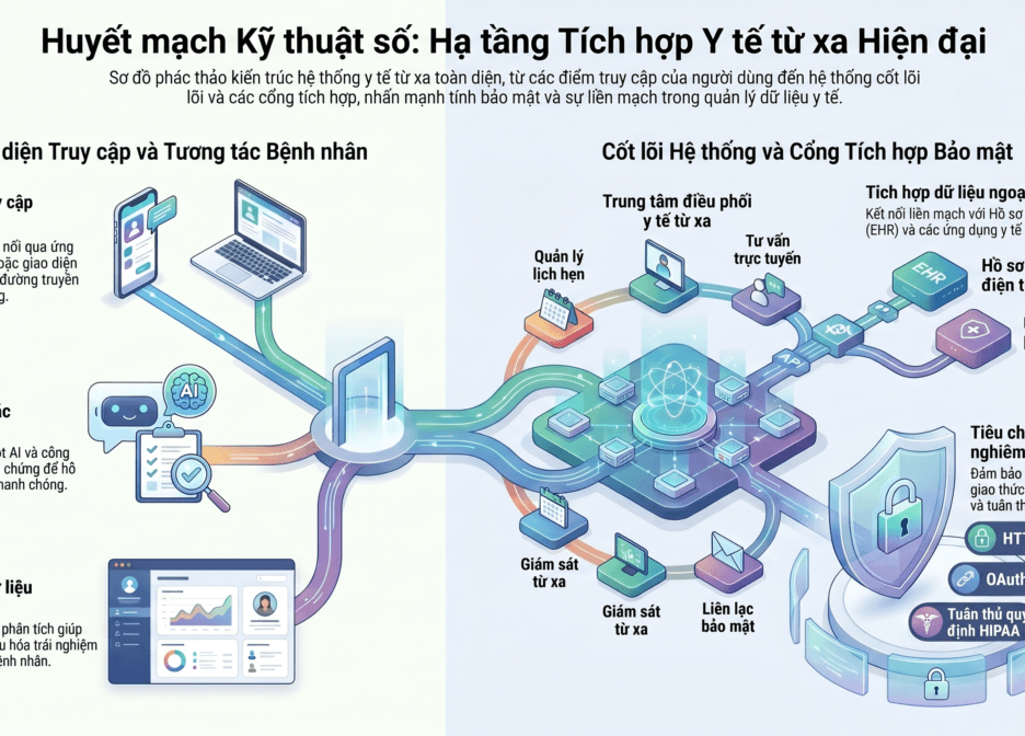 Xây dựng Hạ tầng cho sự Tích hợp Y tế Từ xa Hiện đại