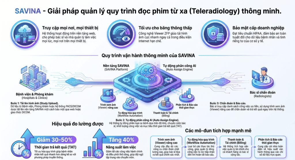 Khám chữa bệnh từ xa: Giải pháp tối ưu vận hành y tế hiện đại và mở rộng năng lực chẩn đoán hình ảnh 2 Khám chữa bệnh từ xa: Giải pháp tối ưu vận hành y tế và đọc phim từ xa