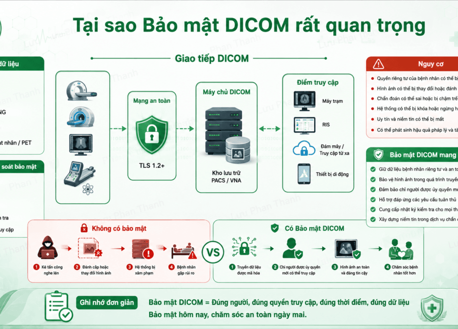 Tại sao bảo mật DICOM rất quan trọng trong chẩn đoán hình ảnh y tế? 1 tai-sao-bao-mat-dicom-rat-quan-trong