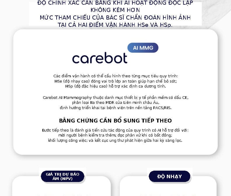 AI trong chụp nhũ ảnh